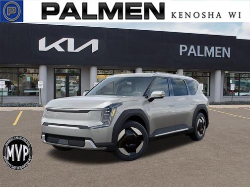 Ivory Silver 2026 Kia EV9 Wind