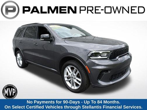Vapor Gray 2024 Dodge Durango GT