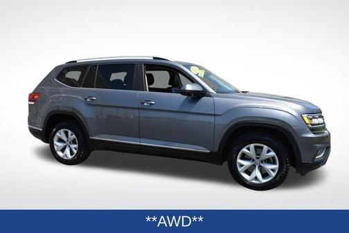 Platinum Gray Metallic 2018 Volkswagen Atlas 3.6L SEL