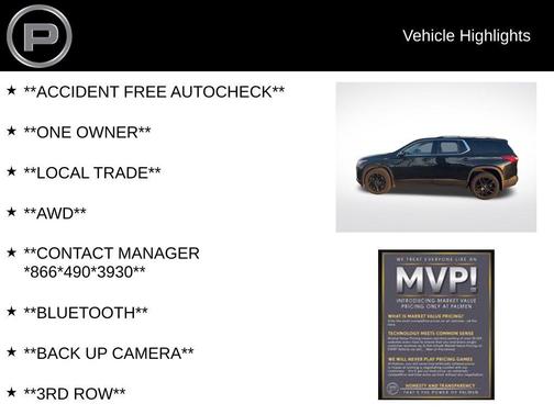 2018 Chevrolet Traverse LT Cloth