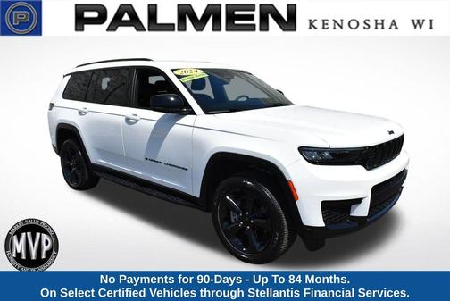 Bright White Clearcoat 2024 Jeep Grand Cherokee L Laredo