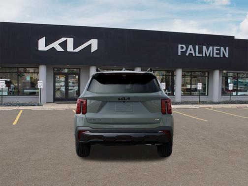 Green 2026 Kia Sorento Hybrid X-LINE SX PRESTIGE