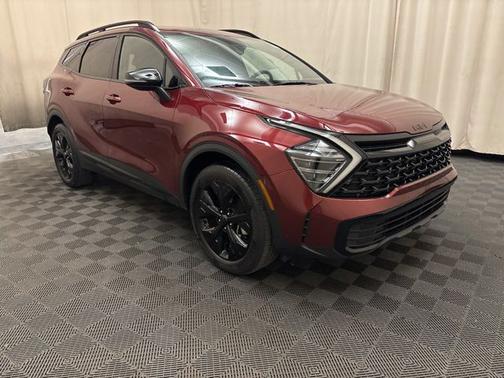 Red 2025 Kia Sportage X-Line