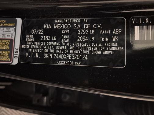 2023 Kia Forte LXS