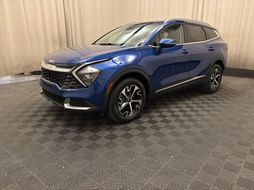 Sapphire Blue 2023 Kia Sportage EX