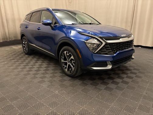 Sapphire Blue 2023 Kia Sportage EX