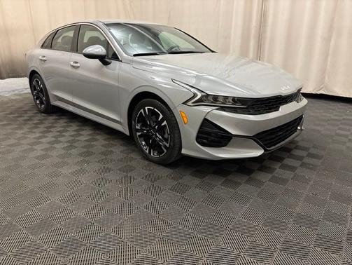 Gray 2022 Kia K5 GT-Line