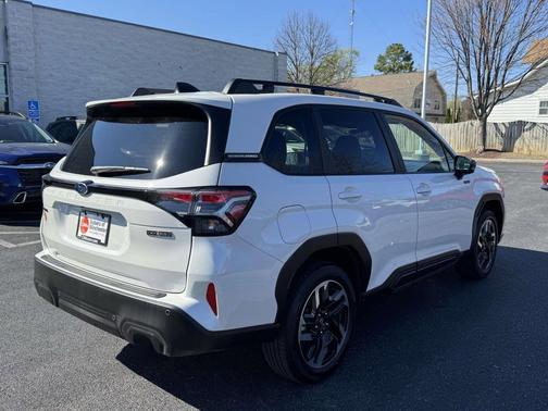 Crystal White Pearl 2025 Subaru Forester Limited Hybrid
