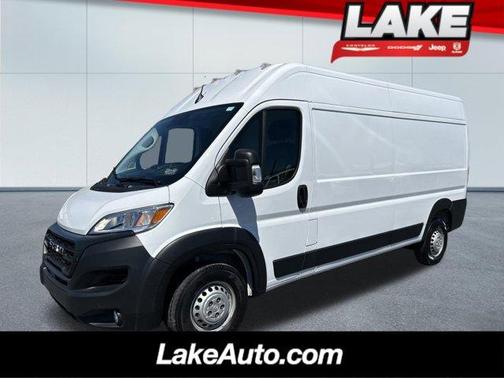 Bright White 2025 RAM ProMaster 2500 High Roof