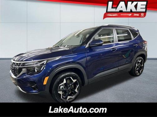 Dark Ocean Blue 2024 Kia Seltos EX