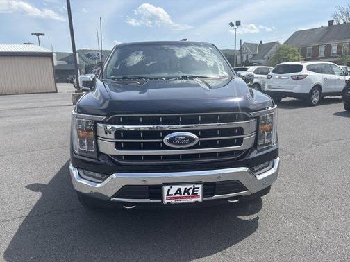 Antimatter Blue Metallic 2022 Ford F-150 Lariat