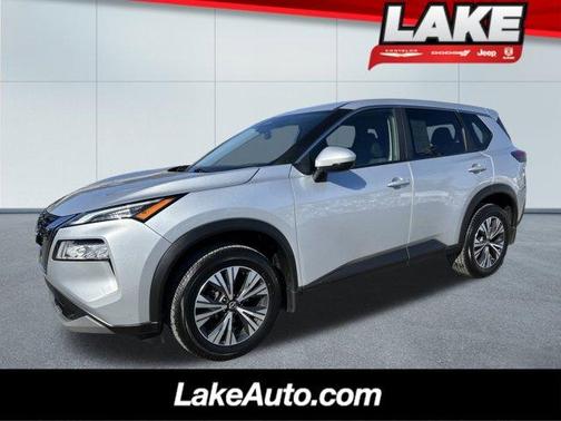 Silver 2022 Nissan Rogue SV