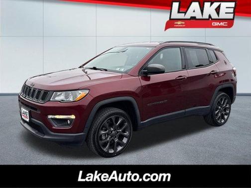 Velvet Red Pearlcoat 2021 Jeep Compass 80th Special Edition