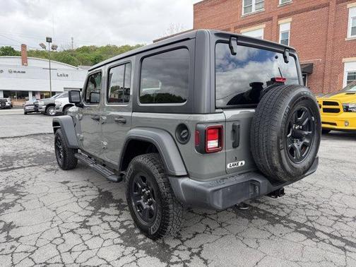 Gray 2018 Jeep Wrangler Unlimited Sport