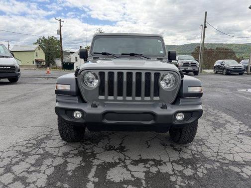 Gray 2018 Jeep Wrangler Unlimited Sport