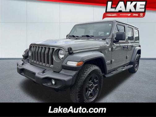 Gray 2018 Jeep Wrangler Unlimited Sport