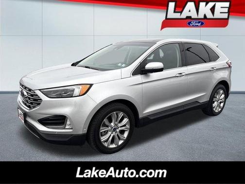 Ingot Silver 2019 Ford Edge Titanium