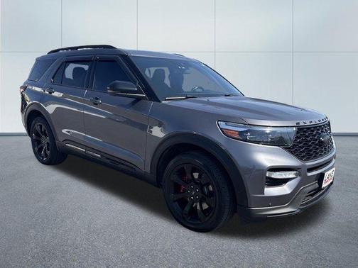 Gray 2021 Ford Explorer ST