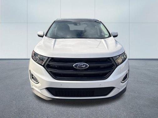 White Platinum 2016 Ford Edge Sport