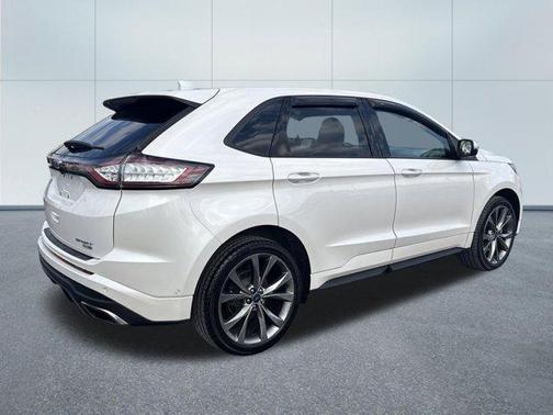 White Platinum 2016 Ford Edge Sport