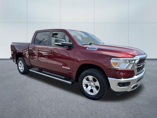 Red 2022 RAM 1500 Big Horn