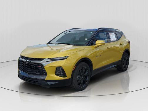 Nitro Yellow Metallic 2022 Chevrolet Blazer RS