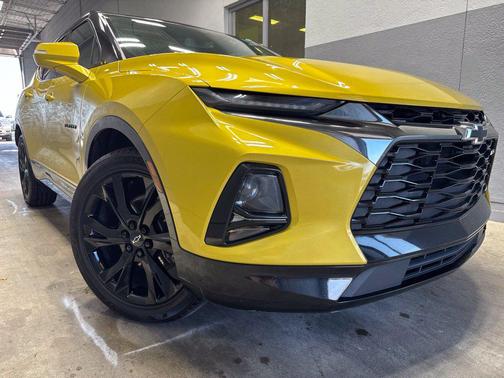 Nitro Yellow Metallic 2022 Chevrolet Blazer RS