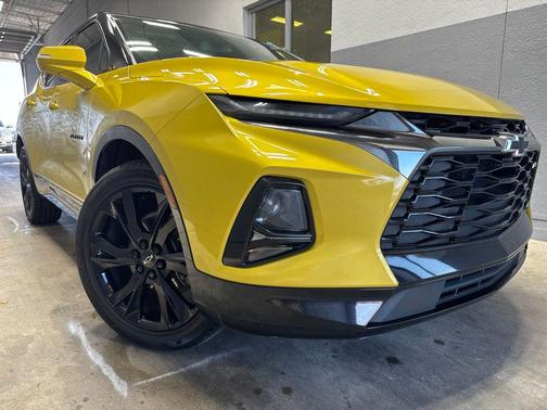 Nitro Yellow Metallic 2022 Chevrolet Blazer RS