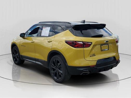 Nitro Yellow Metallic 2022 Chevrolet Blazer RS