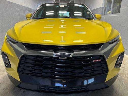 Nitro Yellow Metallic 2022 Chevrolet Blazer RS