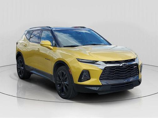 Nitro Yellow Metallic 2022 Chevrolet Blazer RS