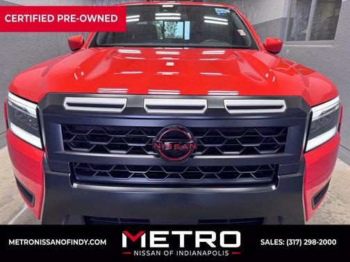 Afterburn Orange 2025 Nissan Frontier PRO-4X