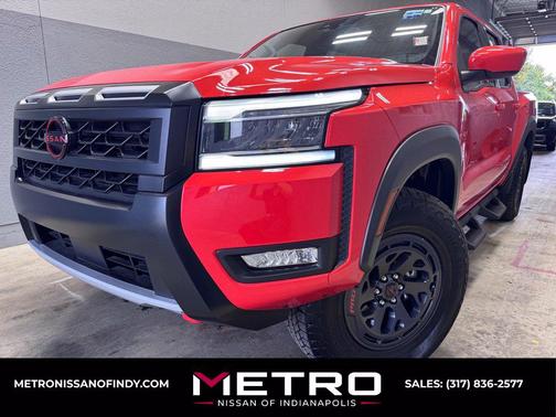 Afterburn Orange 2025 Nissan Frontier PRO-4X