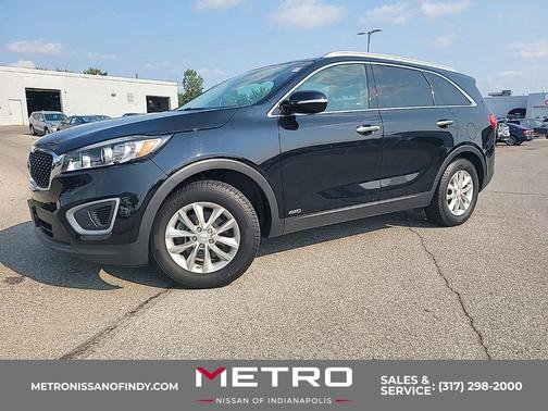 Ebony Black 2017 Kia Sorento LX