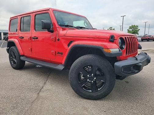 Firecracker Red Clearcoat 2022 Jeep Wrangler Unlimited Sahara