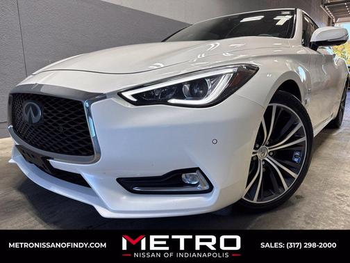 White 2017 INFINITI Q60 3.0T Premium