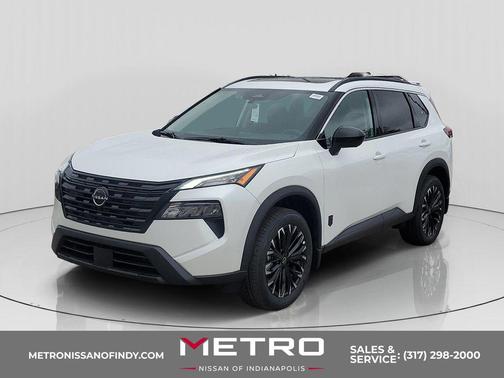 Everest White Pearl Tricoat 2026 Nissan Rogue Dark Armor