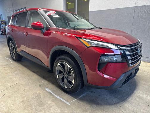 Scarlet Ember Tintcoat 2025 Nissan Rogue SV