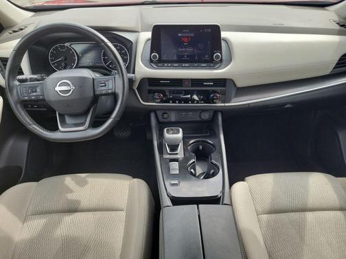 Scarlet Ember Tintcoat 2025 Nissan Rogue SV