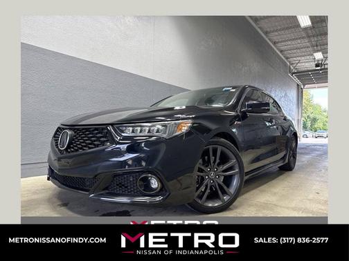 Majestic Black Pearl 2020 Acura TLX Technology