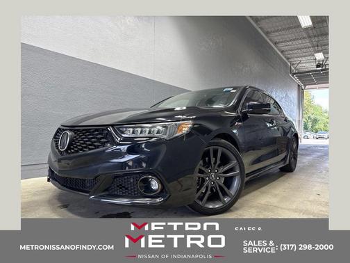 Majestic Black Pearl 2020 Acura TLX Technology