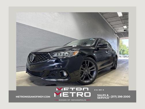 Majestic Black Pearl 2020 Acura TLX Technology