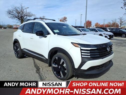 Aspen White Tricoat 2026 Nissan Kicks SR