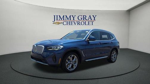 Phytonic Blue Metallic 2023 BMW X3 sDrive30i