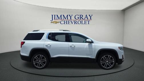 Summit White 2021 GMC Acadia SLT