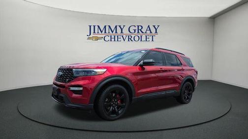 Red Metallic 2024 Ford Explorer ST
