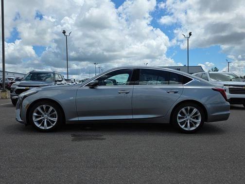 Silver Metallic 2026 Cadillac CT5 Premium Luxury RWD