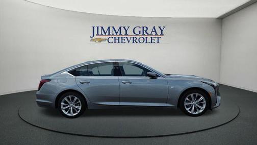 Silver Metallic 2026 Cadillac CT5 Premium Luxury RWD