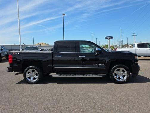 Black 2018 Chevrolet Silverado 1500 LTZ