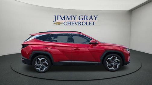 Calypso Red 2022 Hyundai TUCSON Limited